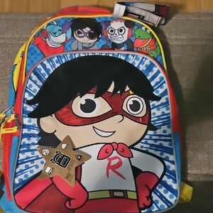 Colorful Superhero Kids Backpack